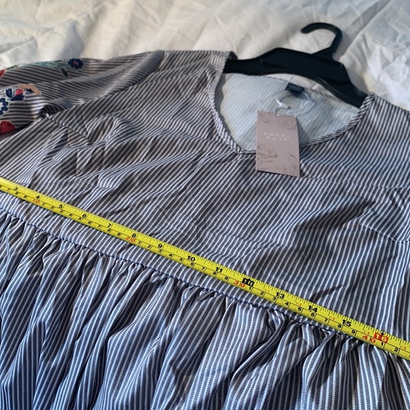 NWT Emery Rose BOHO style light and blousy dress, wear year round! Size S - Picture 9 of 11